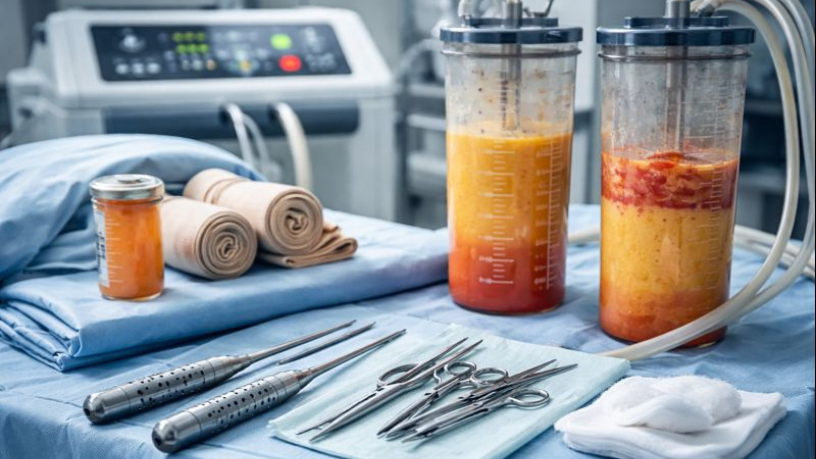 Lipoaspiração e lipedema com cuidados cirúrgicos apresentados por Milton Seigi Hayashi.