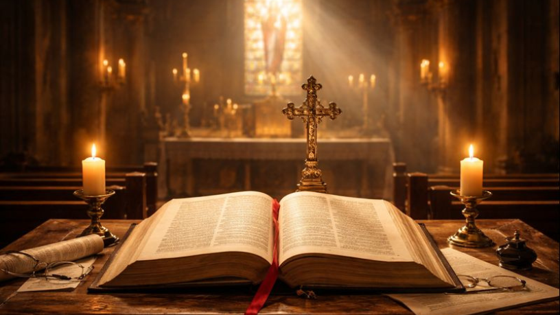 O Magistério e a fidelidade à fé refletidos por Pe. Jose Eduardo Oliveira e Silva.