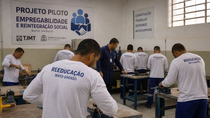 Empregabilidade de Reeducandos: Por Que o Projeto Piloto de Mato Grosso Pode Mudar a Ressocialização no Brasil
